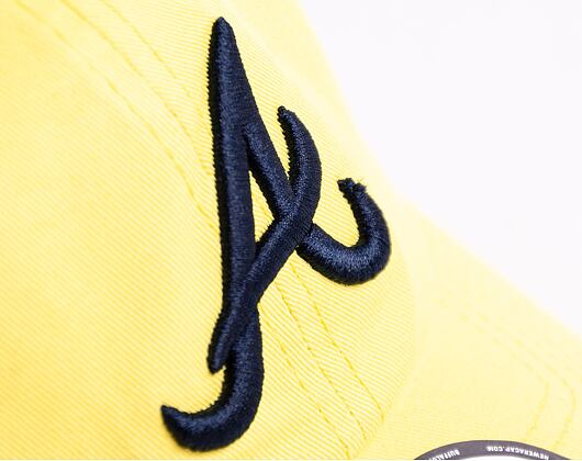Kšiltovka New Era 9TWENTY MLB Essential Casual Classic Atlanta Braves Strapback Lime Yellow