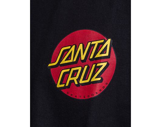 Triko Santa Cruz Classic Dot Chest T-Shirt Black