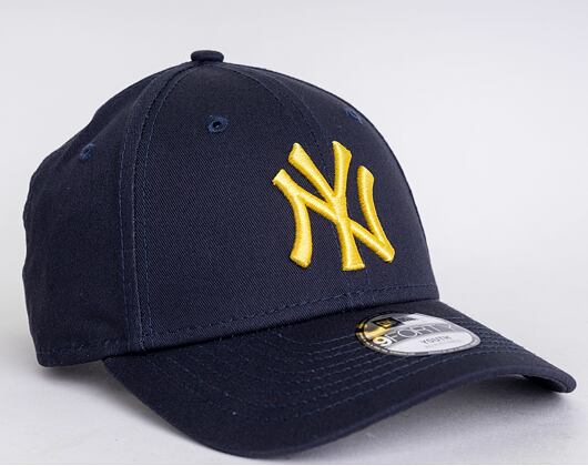 Dětská kšiltovka New Era 9FORTY Kids MLB League Essential New York Yankees Strapback Navy/Yellow