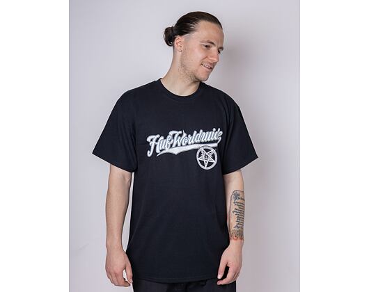 Triko HUF × Thrasher Portola T-Shirt Black