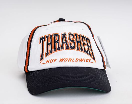 Kšiltovka HUF × Thrasher Center Field Snapback Natural