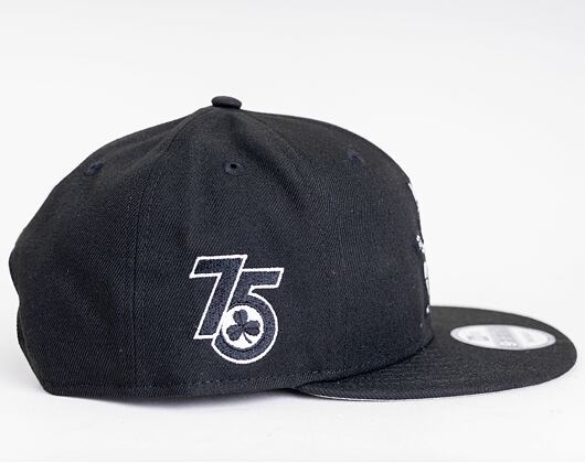 Kšiltovka New Era 9FIFTY NBA22 City Alternate Boston Celtics Black & White Snapback