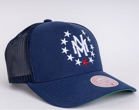 Kšiltovka Mitchell & Ness Branded Essential Stars Trucker Snapback Navy