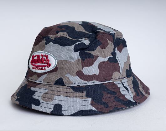 Klobouk Von Dutch Phoenix Bucket Cotton Twill Camo