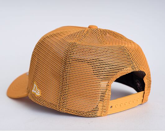 Dětská kšiltovka New Era 9FORTY Kids A-Frame Trucker MLB Tonal Mesh New York Yankees Tangerine