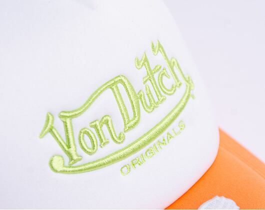 Kšiltovka Von Dutch Atlanta Trucker Foam White/Orange