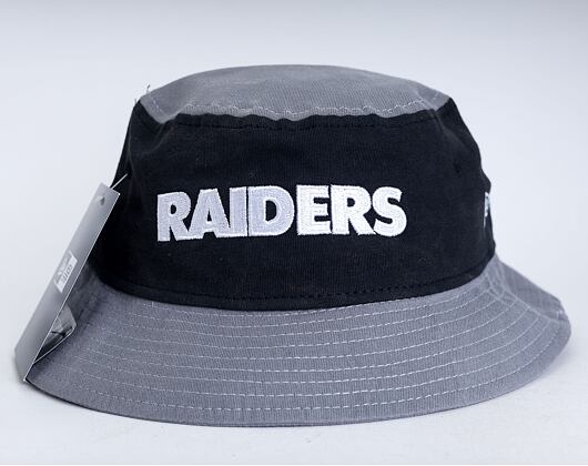 Klobouk New Era NFL Washed Pack Tapered Bucket Las Vegas Raiders Black