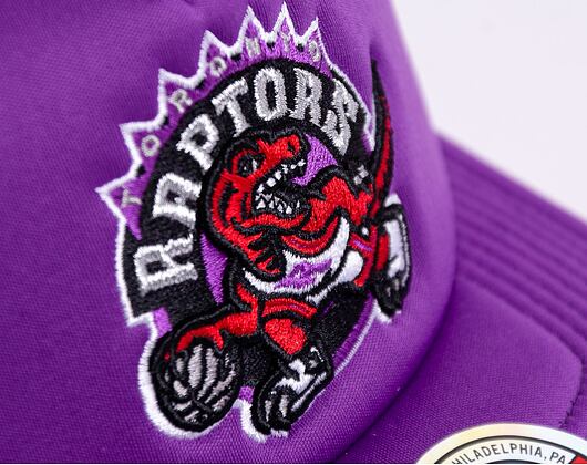 Kšiltovka Mitchell & Ness Keep On Truckin Trucker Hwc Toronto Raptors Purple