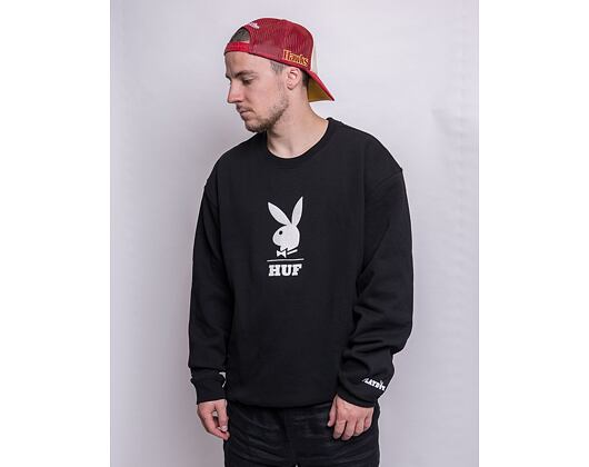 Mikina HUF X Playboy Pullover Black