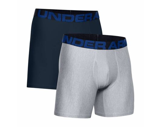 Pánské trenýrky Under Armour Tech 6in 2 Pack 408