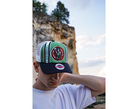 Kšiltovka Mitchell & Ness Boston Celtics Retro Trucker Snapback HWC Green / Black
