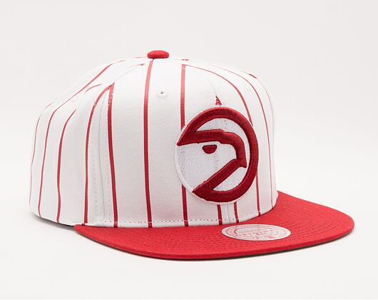 Kšiltovka Mitchell & Ness NBA Retro Pinstripe Snapback Hwc Atlanta Hawks White