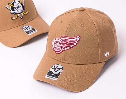 Kšiltovka '47 Brand NHL Detroit Red Wings '47 MVP Snapback Camel