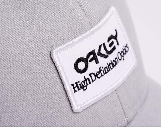 Kšiltovka Oakley B1B HDO PATCH TRUCKER Stone Grey / White