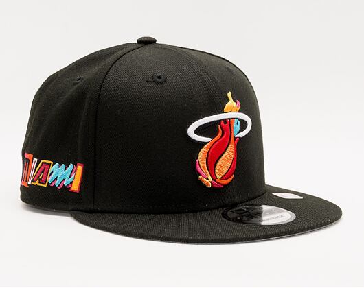 Kšiltovka New Era 9FIFTY NBA22 City Alternate Logo Miami Heat Team Color