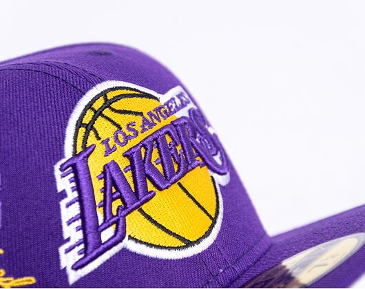 Kšiltovka New Era NBA22 59FIFTY Back Half Los Angeles Lakers Team Color