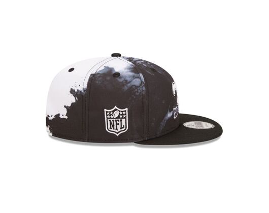 Kšiltovka New Era 9FIFTY NFL22 Sideline "Ink Dye" New Orleans Saints Black / White