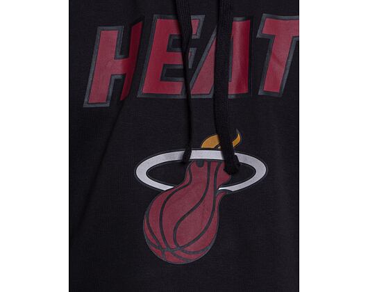 Mikina New Era Team Logo Pull Over Hoody Miami Heat Black