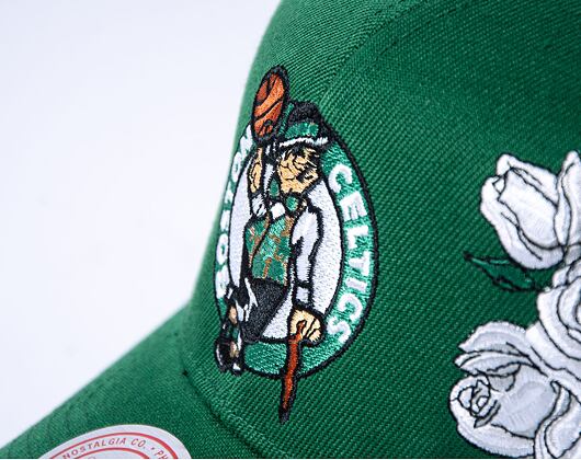 Kšiltovka Mitchell & Ness Secondary Roses Pro Snapback Boston Celtics Green