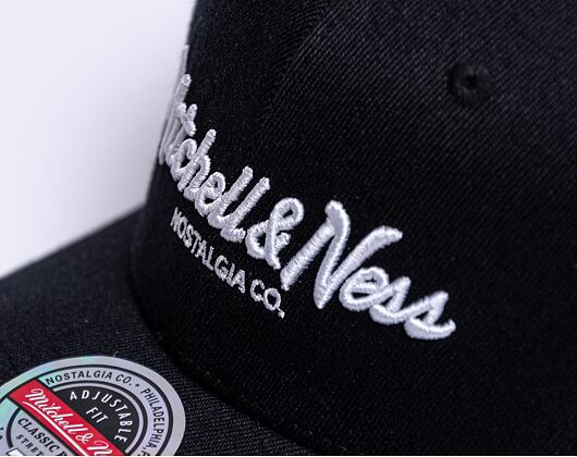 Kšiltovka Mitchell & Ness - Branded Pinscript Classic Red - Black/White