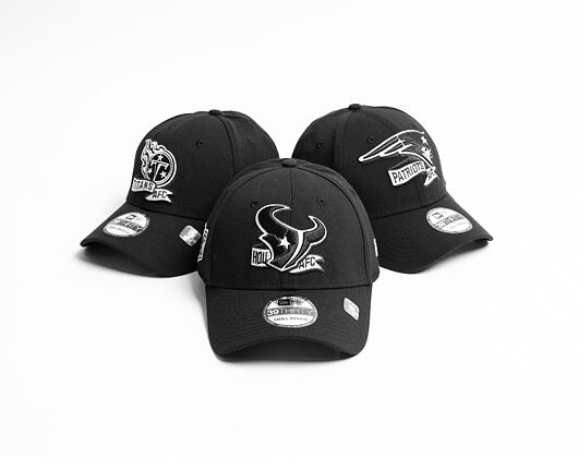 Kšiltovka New Era 39THIRTY NFL22 Sideline Houston Texans Black / White