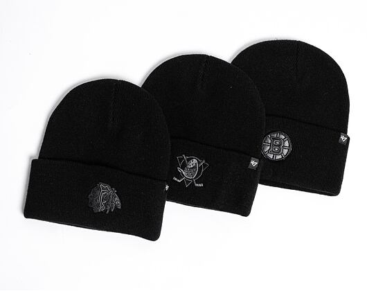Kulich '47 Brand NHL Chicago Blackhawks Haymaker '47 Cuff Knit Black
