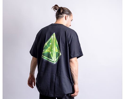 Triko HUF Tesseract Triple Triangle T-Shirt Black
