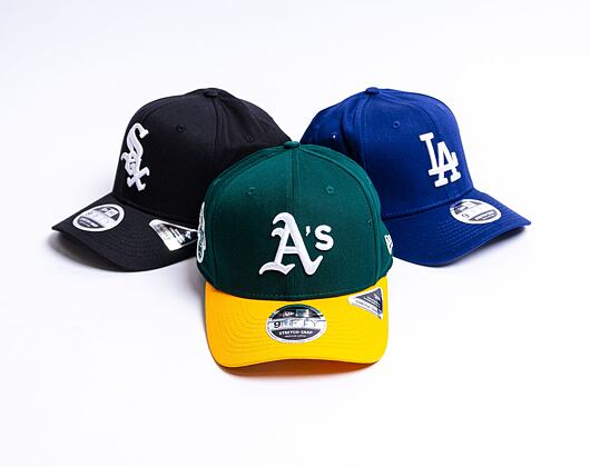 Kšiltovka New Era 9FIFTY Stretch-Snap MLB Logo Oakland Athletics DKG