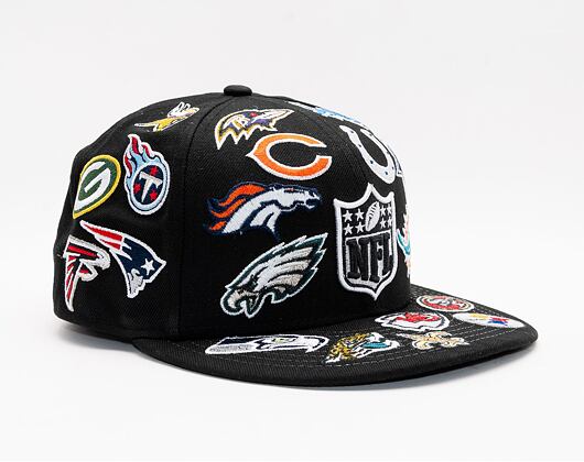 Kšiltovka New Era 59FIFTY NFL All-Over-Patch NFL League Black