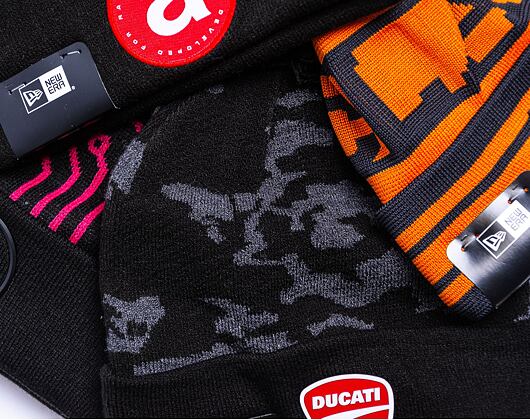 Kulich New Era Tonal Camo Bobble Beanie Ducati Moonland Camo