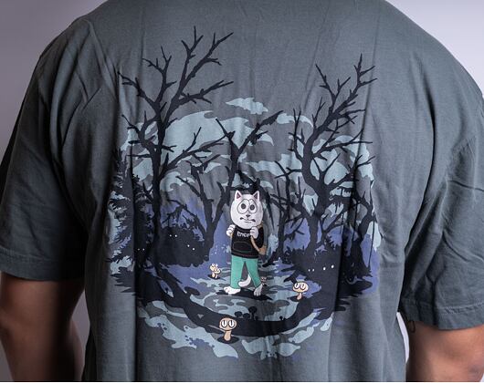 Triko Rip & Dip Scary Hours Tee Charcoal