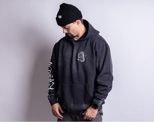 Mikina Rip & Dip Mystic Jerm Hoodie Black Faded Wash