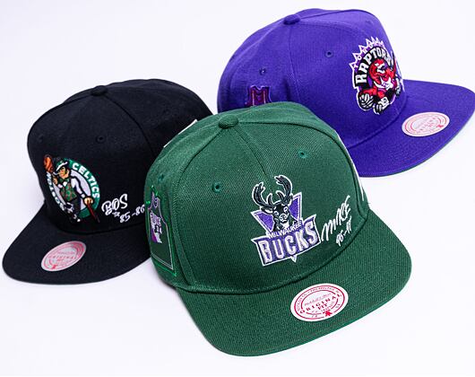 Kšiltovka Mitchell & Ness JERSEY LOVE SNAPBACK HWC MILWAUKEE BUCKS Green