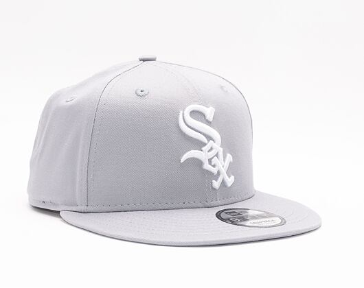 Kšiltovka New Era 9FIFTY MLB League Essential Chicago White Sox Graphite / White
