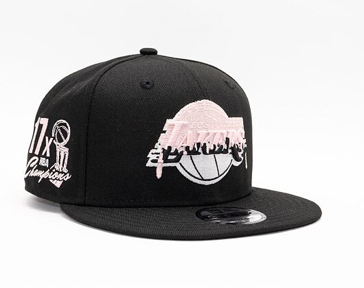 Kšiltovka New Era 9FIFTY NBA Team Drip Los Angeles Lakers Black