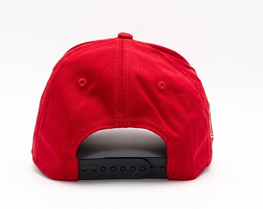 Kšiltovka New Era 9FIFTY Stretch-Snap NFL Team Wordmark San Francisco 49ers Scarlet