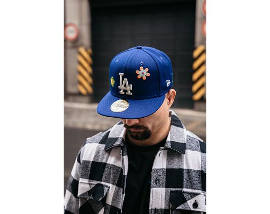 Kšiltovka New Era 59FIFTY MLB Floral Los Angeles Dodgers Navy