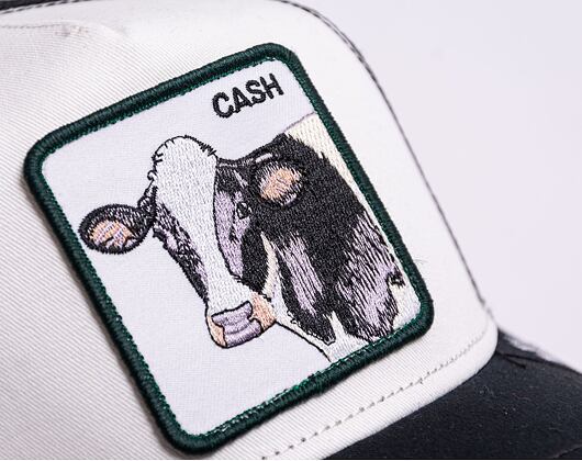 Kšiltovka Goorin - Cash Cow Trucker - White/Black