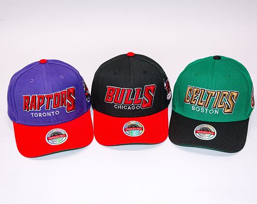 Kšiltovka Mitchell & Ness SHREDDER STRETCH SNAPBACK HWC Boston Celtics Green