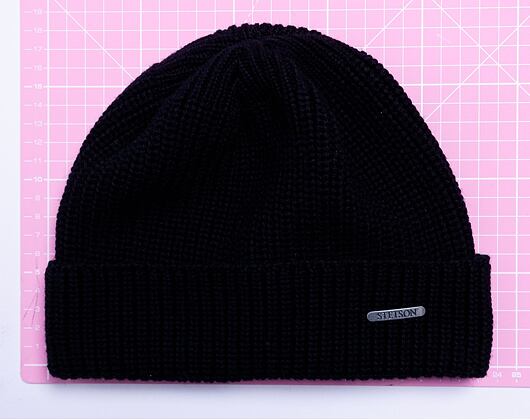Kulich Stetson Beanie Merino Wool Black