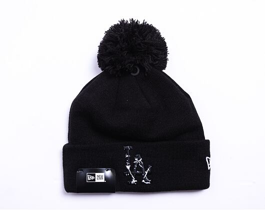 Kulich New Era MLB Infill Bobble Beanie Los Angeles Dodgers Black