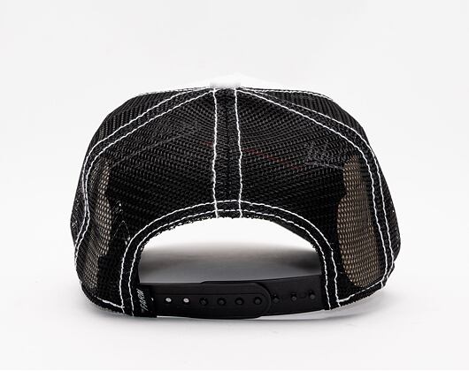 Dětská kšiltovka Goorin - Little Stripe Trucker - White