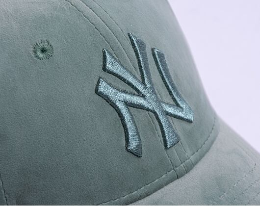 Dámská kšiltovka New Era 9FORTY Womens MLB Velour  New York Yankees Jade Green