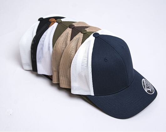 Kšiltovka Yupoong Flexfit 110 Mesh Cap 2-Tone Navy / White