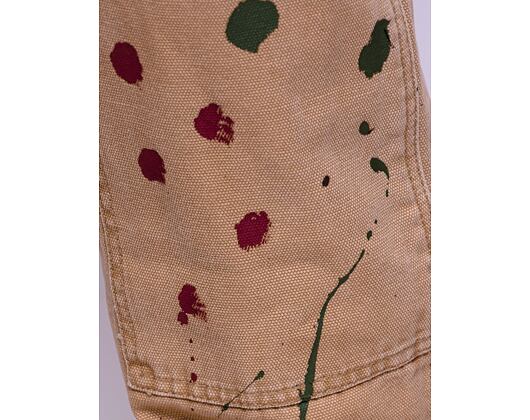 Kalhoty Karl Kani OG Washed Cargo Pants sand