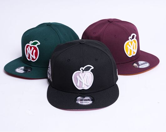 Kšiltovka New Era 9FIFTY MLB Apple New York Yankees Black