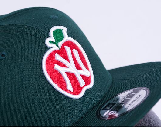 Kšiltovka New Era 9FIFTY MLB Apple New York Yankees Green