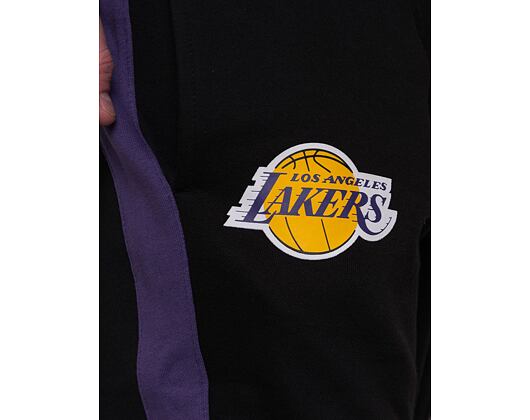 Tepláky New Era NBA Panel Joggerss Los Angeles Lakers Black/Purple