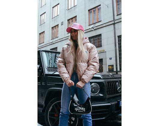 Malá kabelka Von Dutch Amy Baguette Imi Patent Black