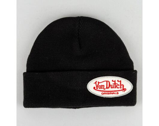 Kulich Von Dutch Conny Beanie Acryl - Black / Red